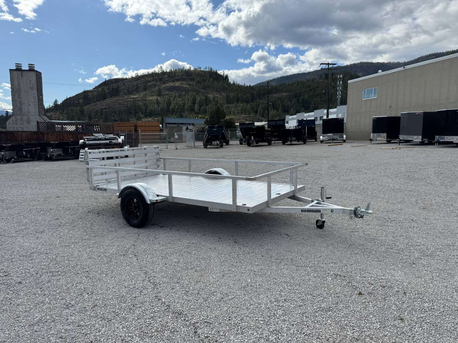 Photo of 2025 Marlon 6x12 Aluminum Utility ATV Side x Side Trailer w/ Ramp