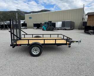 Thumbnail Photo of 2024 Marlon 6x10 Utility Trailer w/ Ramp Gate 2990lb GVW