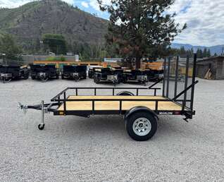Thumbnail Photo of 2024 Marlon 6x10 Utility Trailer w/ Ramp Gate 2990lb GVW