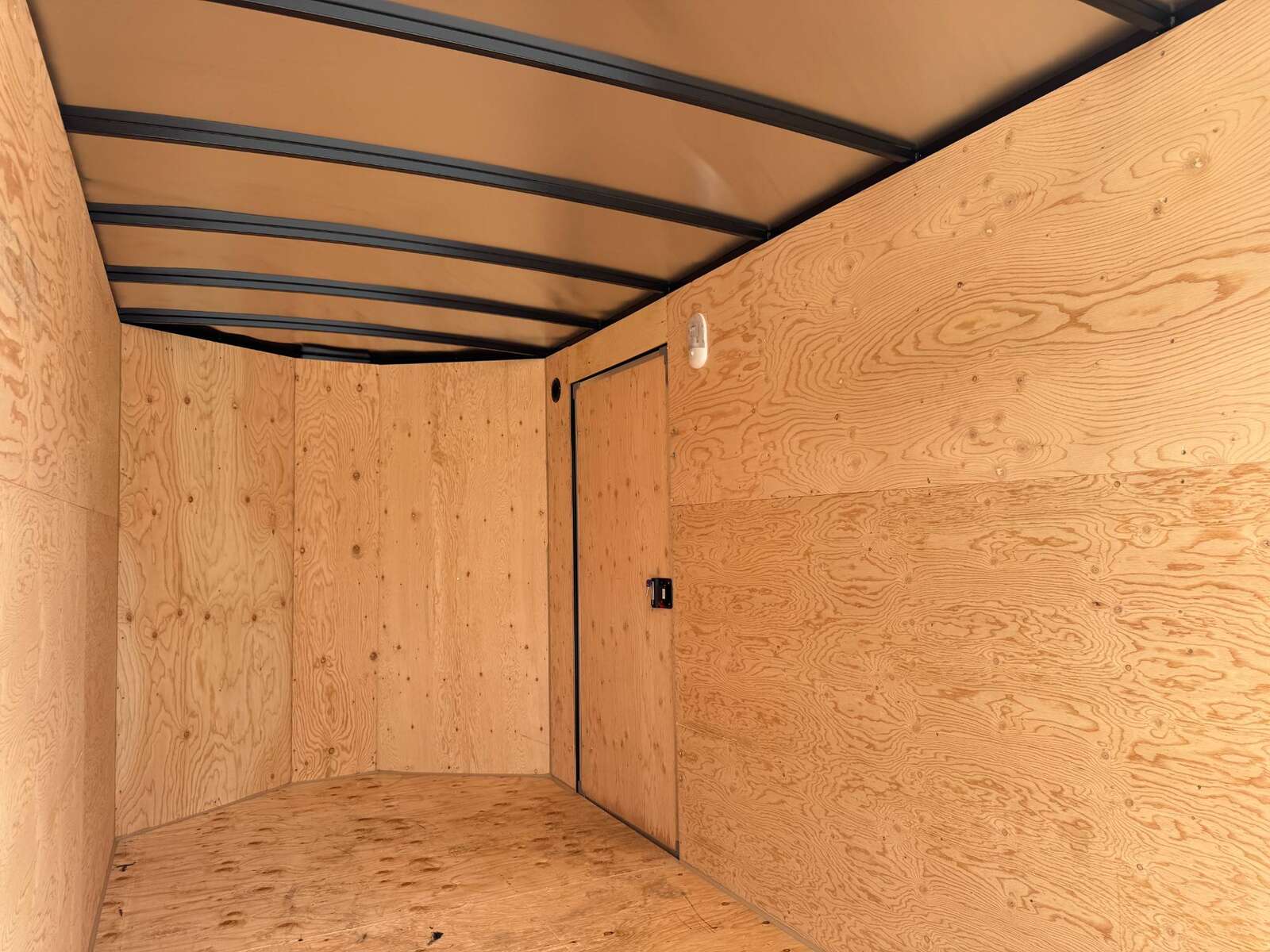 Photo of 2026 Royal Cargo 6x12 V Nose Cargo / Enclosed Trailer Ramp Door Gloss Black Tandem Axle 7700lb GVW
