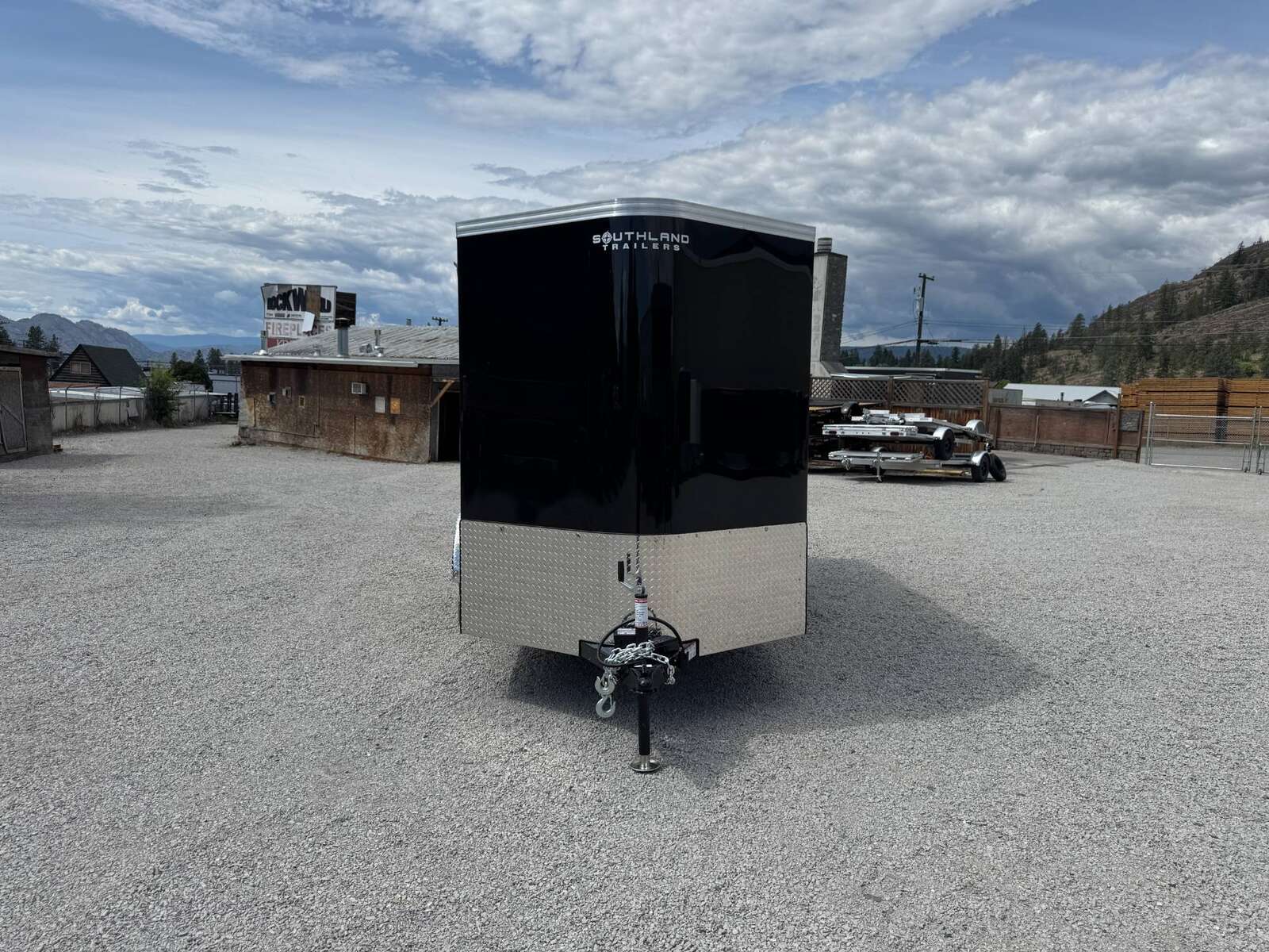 Photo of 2026 Royal Cargo 6x12 V Nose Cargo / Enclosed Trailer Ramp Door Gloss Black Tandem Axle 7700lb GVW