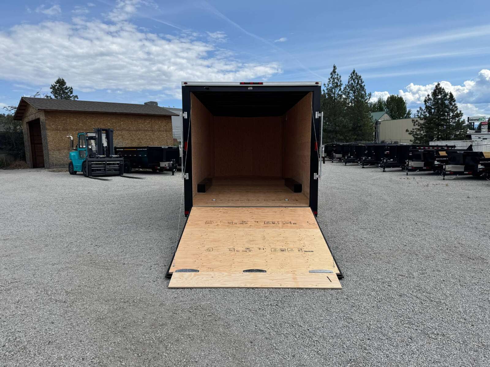 Photo of 2026 Royal Cargo 8.5x20 +V Nose 11,700lb Cargo / Enclosed Trailer Car Hauler Extra Height Ramp Door Charcoal Grey