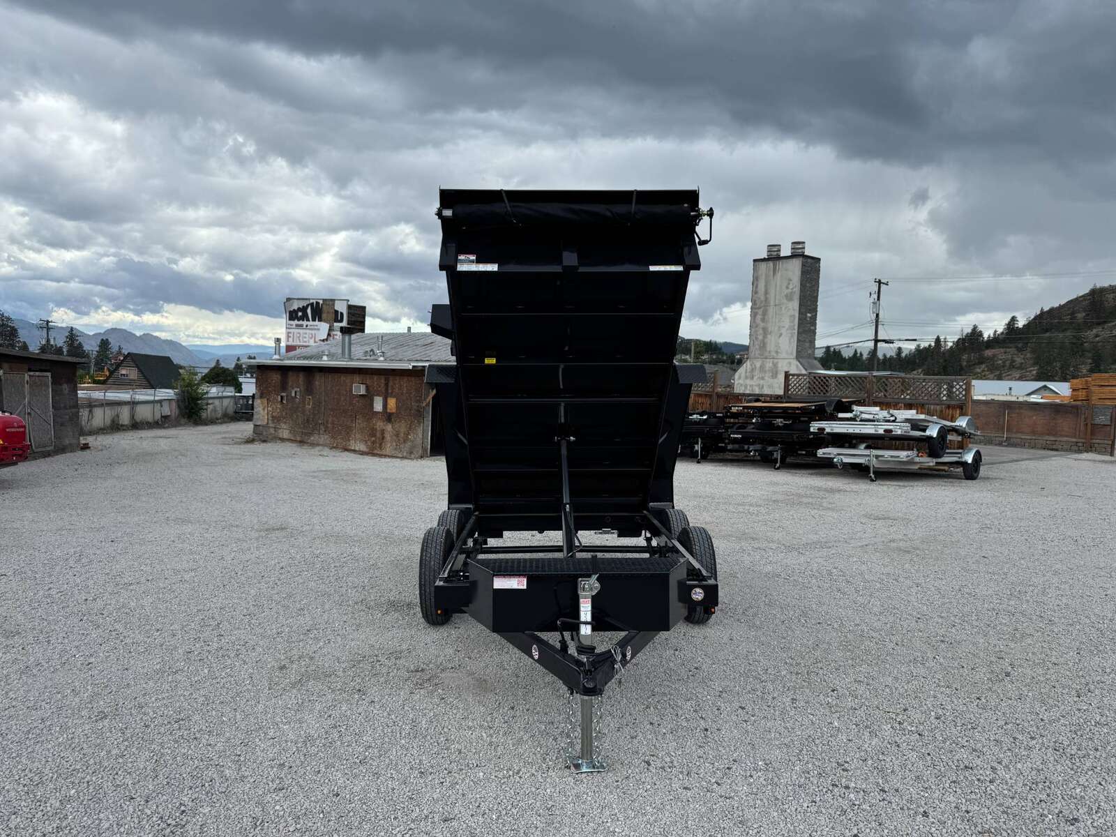 Photo of 2025 Suretrac 5x10 Dump Trailer 7000lb GVW Barn Doors with Tarp