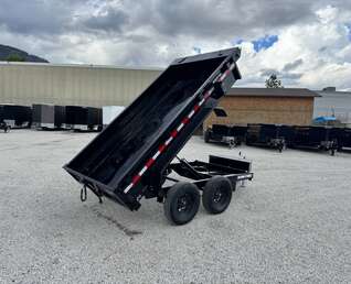 Thumbnail Photo of 2025 Suretrac 5x10 Dump Trailer 7000lb GVW Barn Doors with Tarp