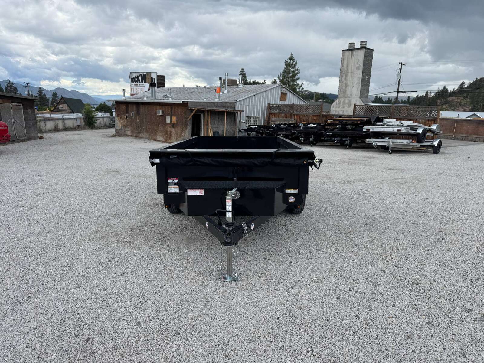 Photo of 2025 Suretrac 5x10 Dump Trailer 7000lb GVW Barn Doors with Tarp