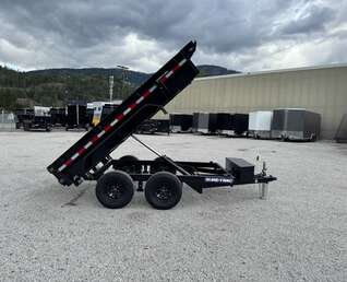 Thumbnail Photo of 2025 Suretrac 5x10 Dump Trailer 7000lb GVW Barn Doors with Tarp