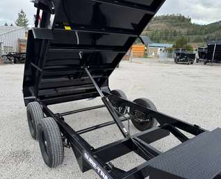 Thumbnail Photo of 2025 Suretrac 5x10 Dump Trailer 7000lb GVW Barn Doors with Tarp