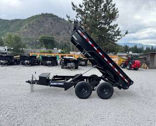 Thumbnail Photo of 2025 Suretrac 5x10 Dump Trailer 7000lb GVW Barn Doors with Tarp