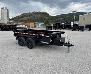 Thumbnail Photo of 2025 Suretrac 5x10 Dump Trailer 7000lb GVW Barn Doors with Tarp