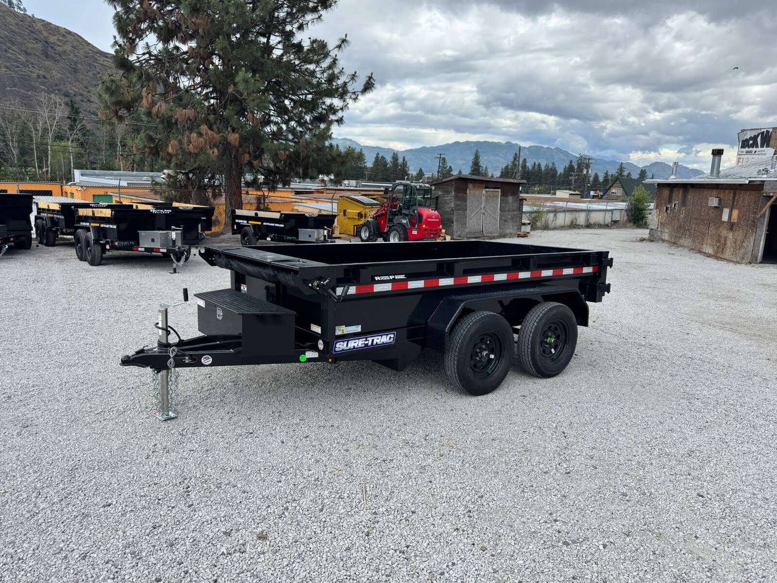 Photo of 2025 Suretrac 5x10 Dump Trailer 7000lb GVW Barn Doors with Tarp