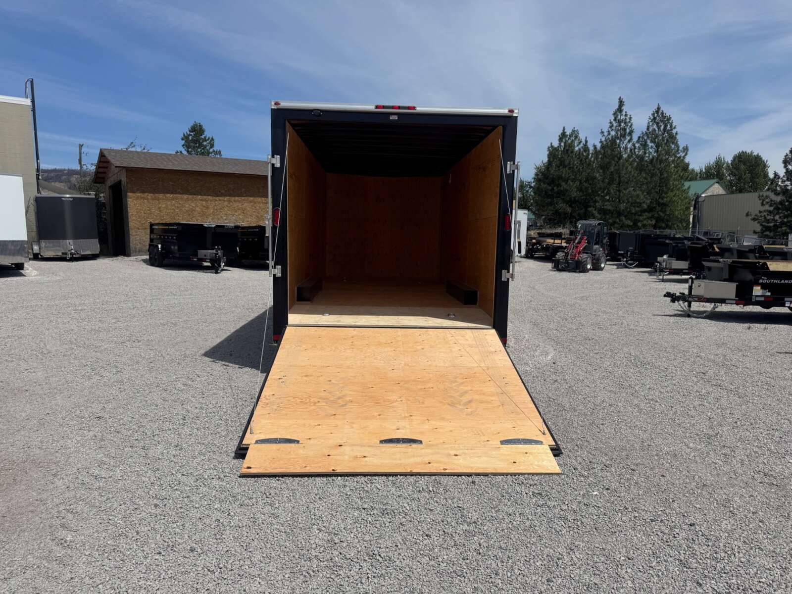 Photo of 2026 Royal Cargo 8.5x20 +V Nose 11,400lb Cargo / Enclosed Trailer Car Hauler Extra Height Ramp Door Black