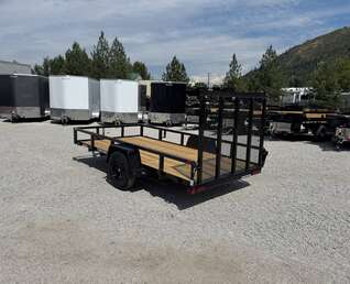 Thumbnail Photo of 2025 Suretrac 6x12 Utility Trailer 2990LB GVW w/ Ramp gate