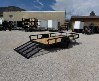 Thumbnail Photo of 2025 Suretrac 6x12 Utility Trailer 2990LB GVW w/ Ramp gate