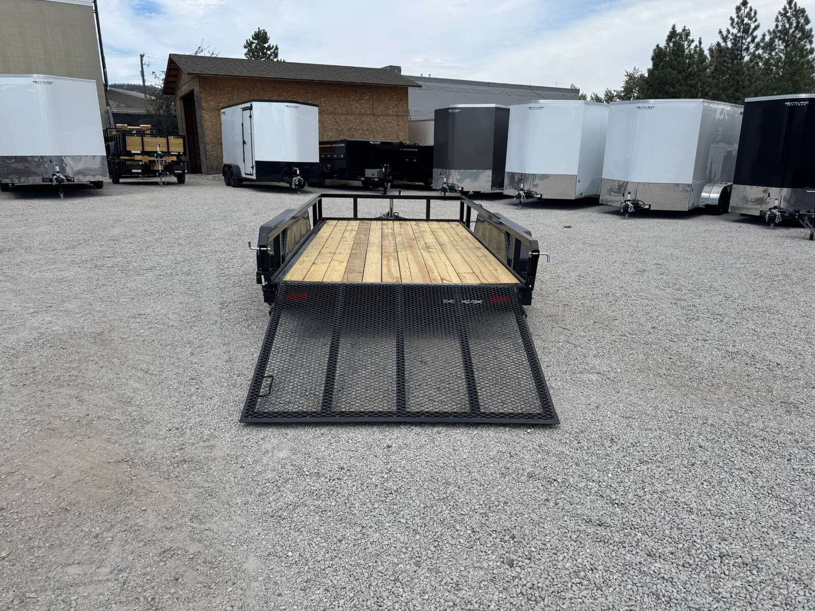 Photo of 2025 Suretrac 6x12 Tube Top Utility Trailer Tandem Axle 7000lb GVW w/ Ramp Gate