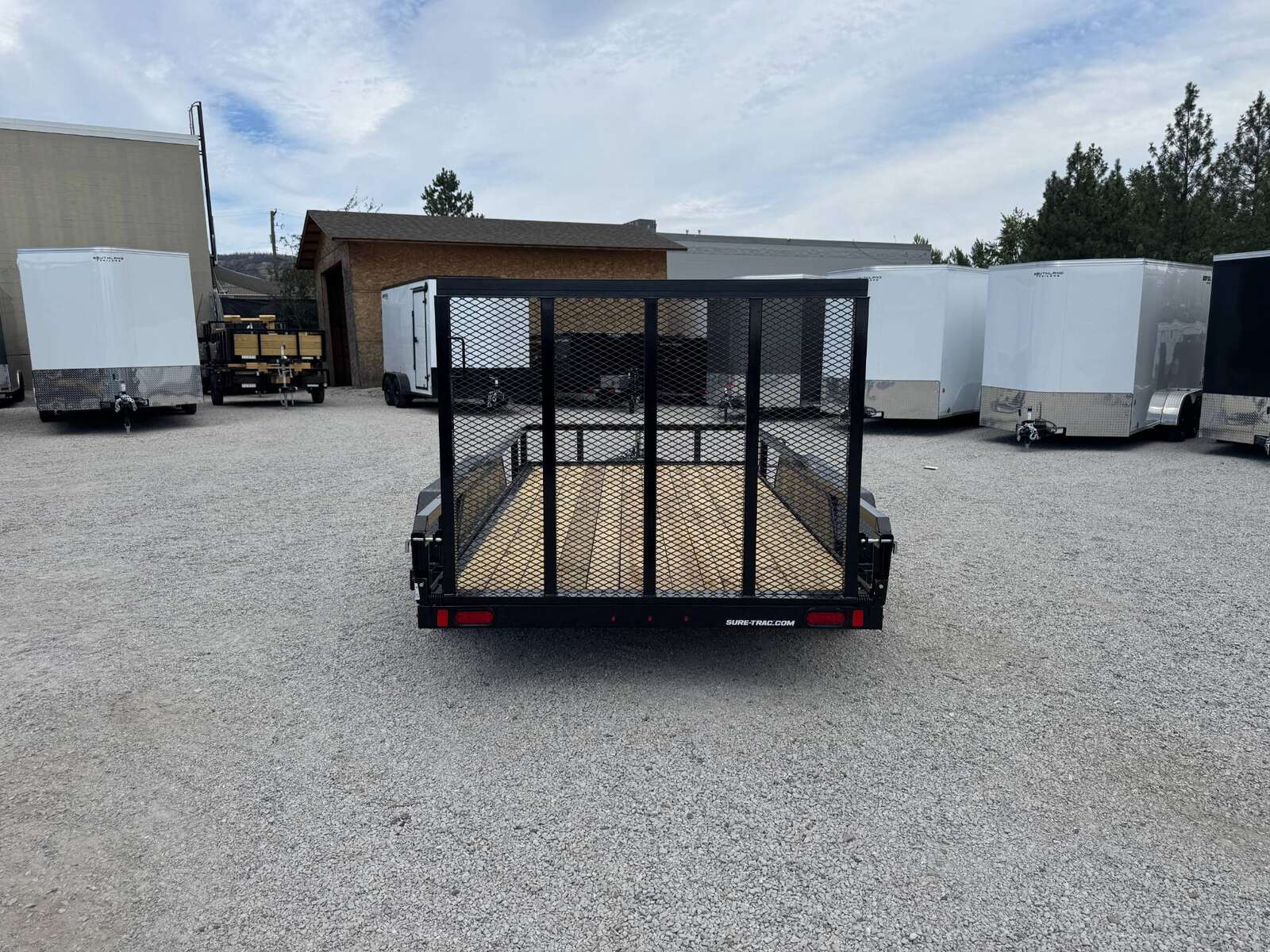 Photo of 2025 Suretrac 6x12 Tube Top Utility Trailer Tandem Axle 7000lb GVW w/ Ramp Gate