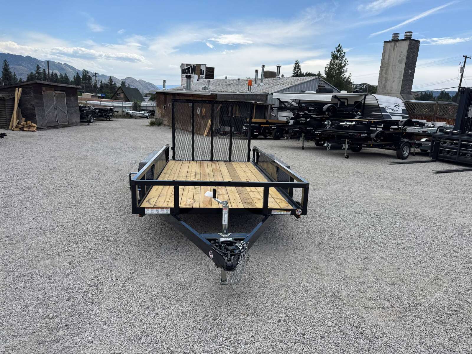 Photo of 2025 Suretrac 6x12 Tube Top Utility Trailer Tandem Axle 7000lb GVW w/ Ramp Gate