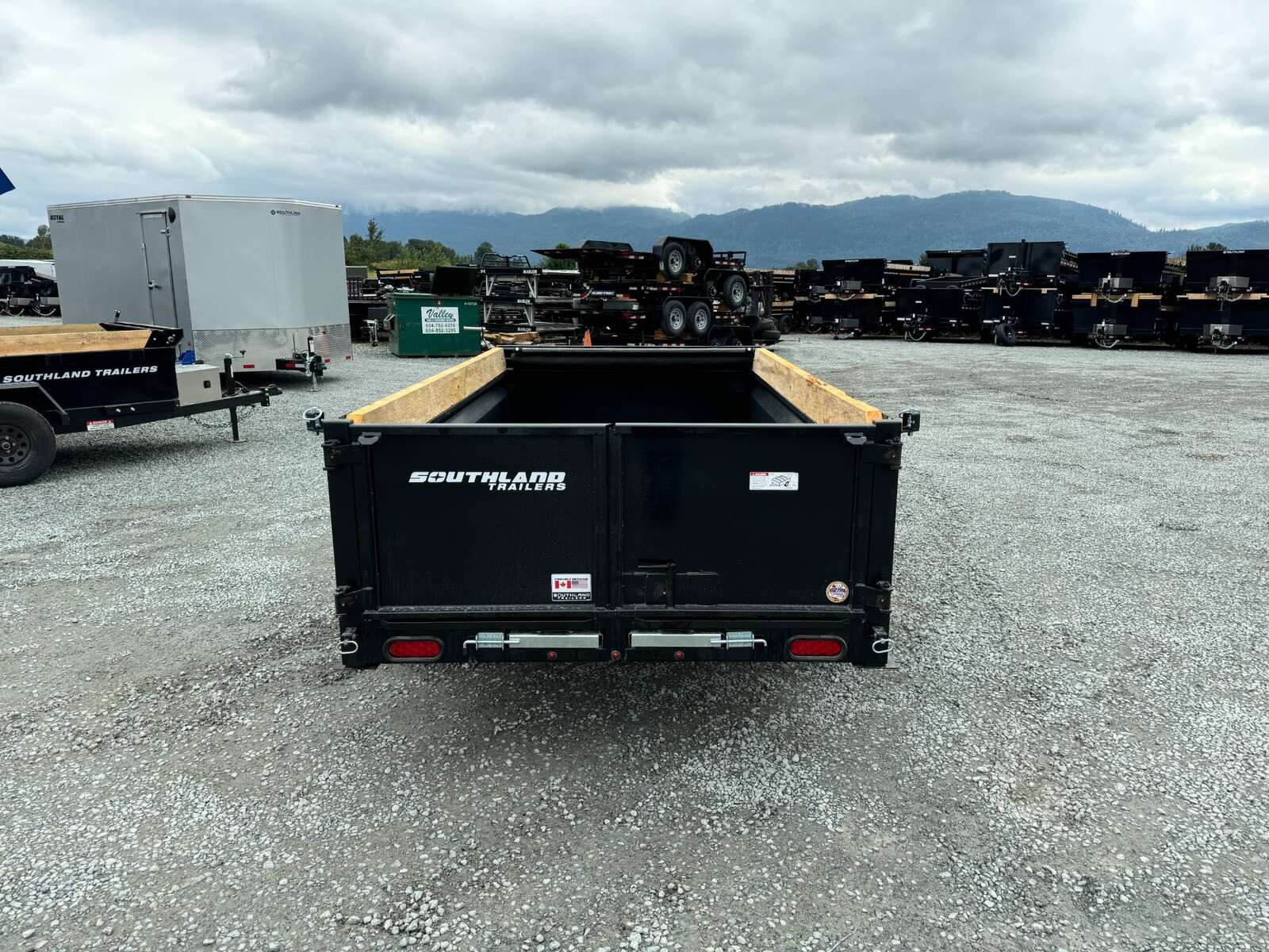 Photo of 2026 Southland 5x10 Dump Trailer Single Axle 5700lb GVW with Tarp and Ramps